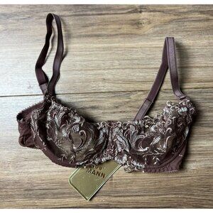 NWT Vintage Weismann Lace Bra Sexy Lingerie 70/C Pink Purple Women’s